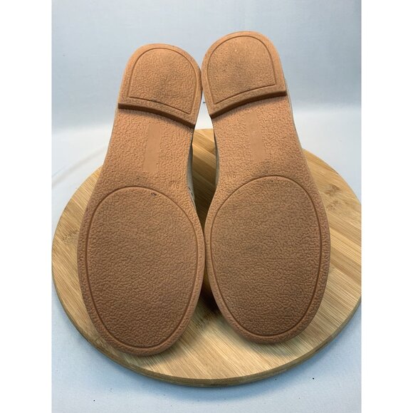 American Eagle Boot Size 9 Women's Suede Ankle Lace Up Beige - Picture 7 of 7